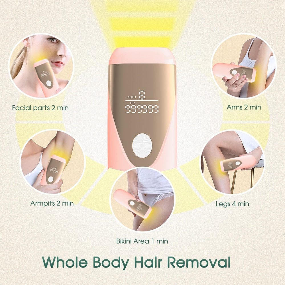 Premium IPL 999 999 Flash Laser Hair Removal Handset Smooth Skin